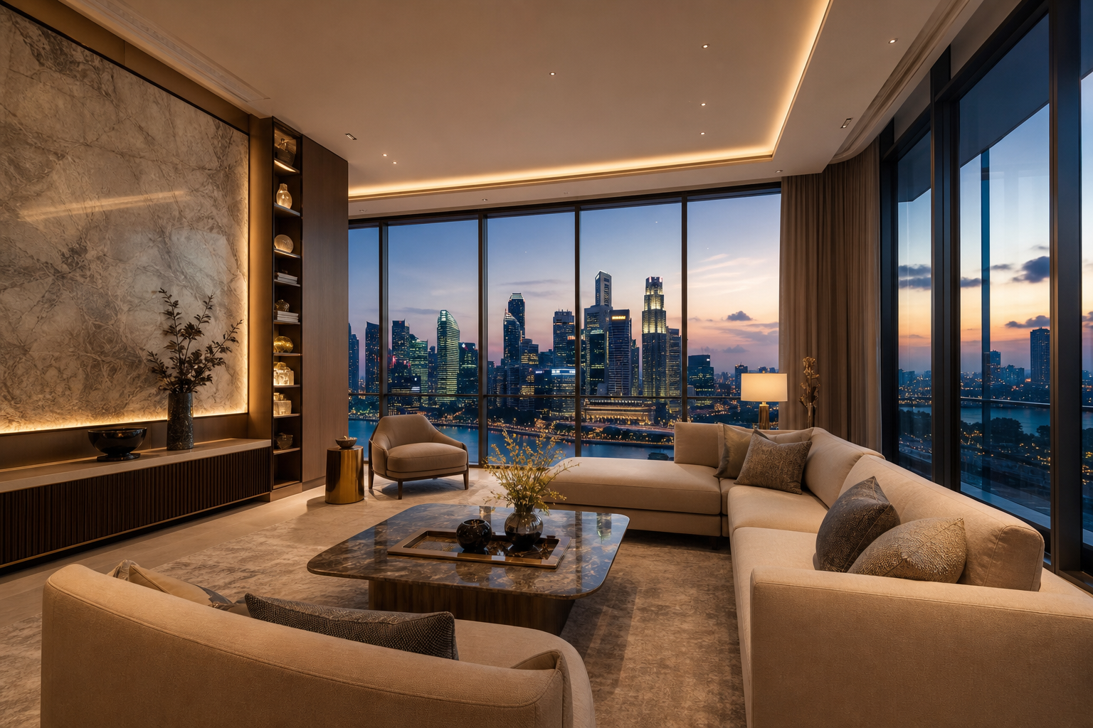 Luxury Singapore interior